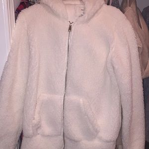Forever 21 Fluffy Zip Up